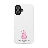 Pink Flame Design Phone Case