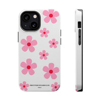 Pink Retro Daisy (MagSafe) Phone Case