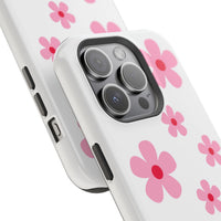 Pink Retro Daisy (MagSafe) Phone Case