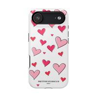 Storybook Hearts Illustration (MagSafe) Phone Case