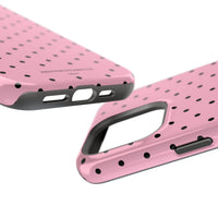 Pink With Black Polka Dots (MagSafe) Phone Case