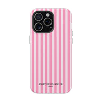 Pink Stripes (MagSafe) Phone Case