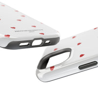 Red Heart Pattern (MagSafe) Phone Case