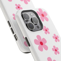 Pink Retro Daisy (MagSafe) Phone Case