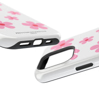 Pink Retro Daisy (MagSafe) Phone Case