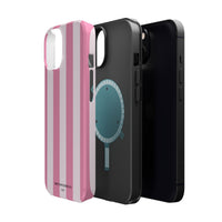 Pink Stripes V2 MagSafe Phone Case