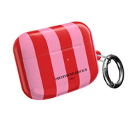 Red and Pink Stripes V2 AirPod Pro Case