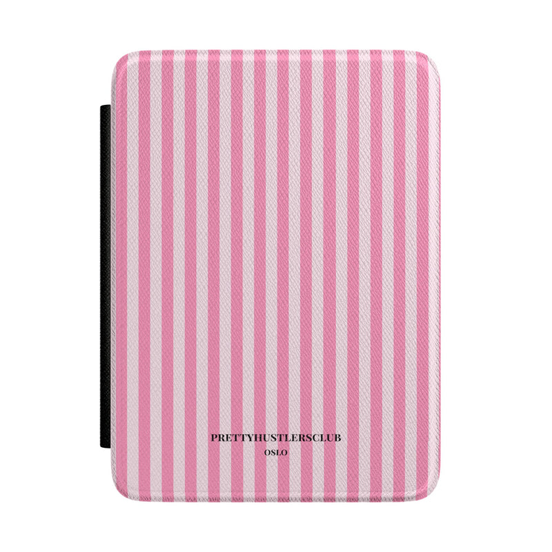 Pink Stripes Kindle Case