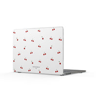 Cherry Pattern Clear MacBook Case