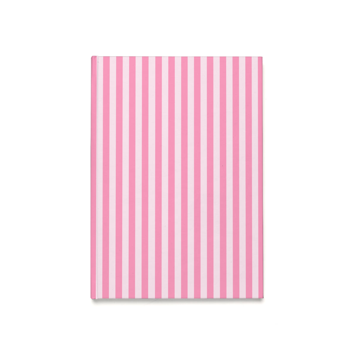 Pink Stripes Hardcover Journal (A5)