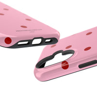 Pink With Red Polka Dots V2 (MagSafe) Phone Case