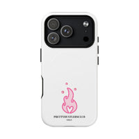 Pink Flame Design Phone Case