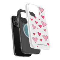 Storybook Hearts Illustration (MagSafe) Phone Case