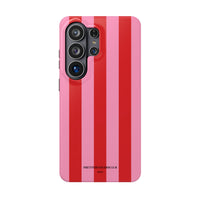 Red and pink stripes V2 (MagSafe) Phone Case