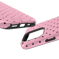 Pink With Black Polka Dots (MagSafe) Phone Case