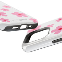 Pink Retro Daisy (MagSafe) Phone Case