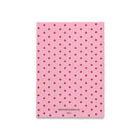 Pink with Red Polka Dots Hardcover Journal
