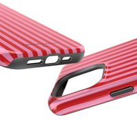 Red and Pink Stripes (MagSafe) Phone Case