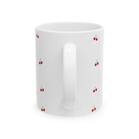 Cherry Pattern Ceramic Mug