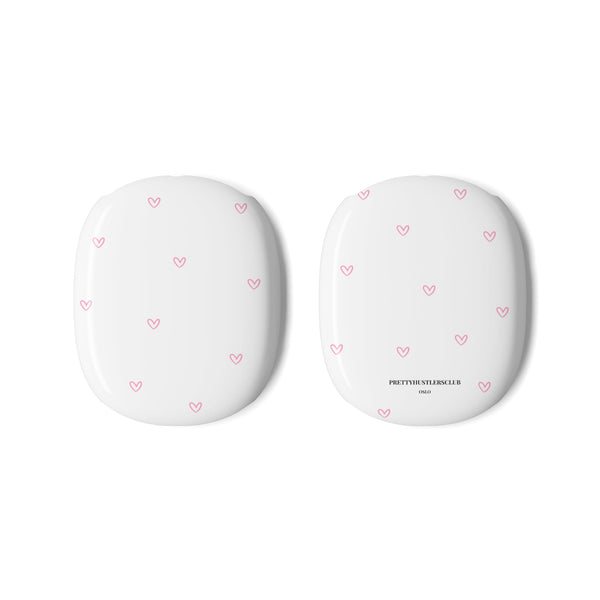 Pink Tiny Hearts Pattern AirPods Max Case