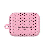 Pink With Black Polka Dots AirPod Pro Case