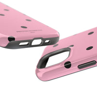 Pink With Black Polka Dots V2 (MagSafe) Phone Case