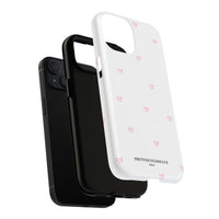 Pink Tiny Hearts Pattern (MagSafe) Phone Case