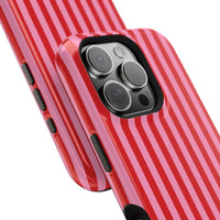 Red and Pink Stripes (MagSafe) Phone Case