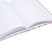 Pink with Black Polka Dots Hardcover Journal