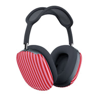 Red and Pink Stripes AirPods Max Case