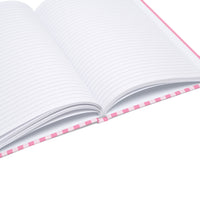 Pink Stripes Hardcover Journal (A5)