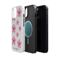 Pink Retro Daisy (MagSafe) Phone Case