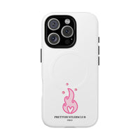 Pink Flame Design Phone Case