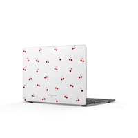 Cherry Pattern Clear MacBook Case