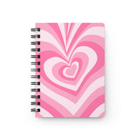 Heart Portal Print Spiral Bound Notebook