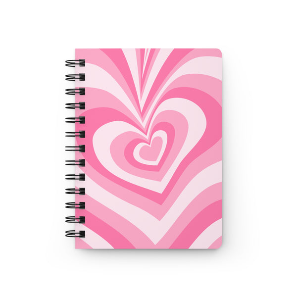 Heart Portal Print Spiral Bound Notebook