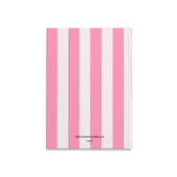 Pink Stripes Hardcover Journal
