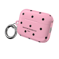 Pink With Black Polka Dots V2 AirPod Pro Case