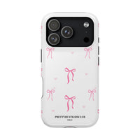 Pink Bow Pattern (MagSafe) Phone Case