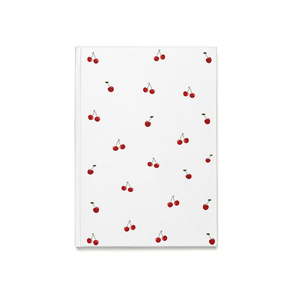 Cherry Pattern Hardcover Journal (A5)
