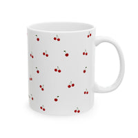 Cherry Pattern Ceramic Mug
