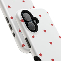 Red Heart Pattern (MagSafe) Phone Case