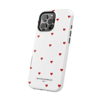 Red Heart Pattern (MagSafe) Phone Case