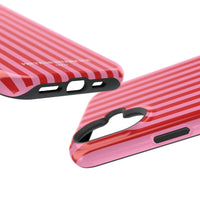 Red and Pink Stripes (MagSafe) Phone Case