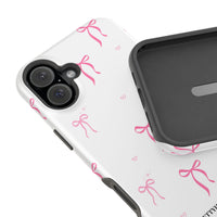 Pink Bow Pattern (MagSafe) Phone Case