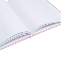 Baby Pink Book For My Thoughts Hardcover Journal (A5)