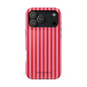 Red and Pink Stripes (MagSafe) Phone Case