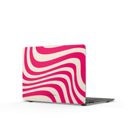 Pink Retro Wave MacBook Case