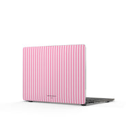 Pink Stripes MacBook Case
