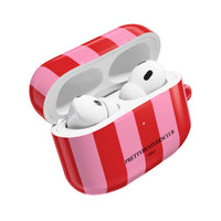 Red and Pink Stripes V2 AirPod Pro Case